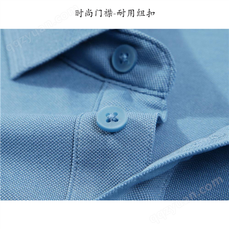 生产POLO衫定制厂家 订做体恤 翻领短袖 团体工服订购 可绣字印字