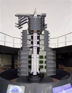 神舟卫星发射塔模拟系统火箭发射台模拟器航天馆科技馆太空馆科普