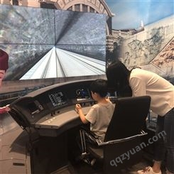 动车复兴号高铁模拟火车模拟驾驶器地铁轻轨模拟驾驶科技馆