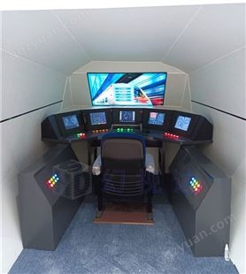 复兴号高铁模拟器 和谐号动车模拟器 电力机车驾驶模拟舱 研学设备
